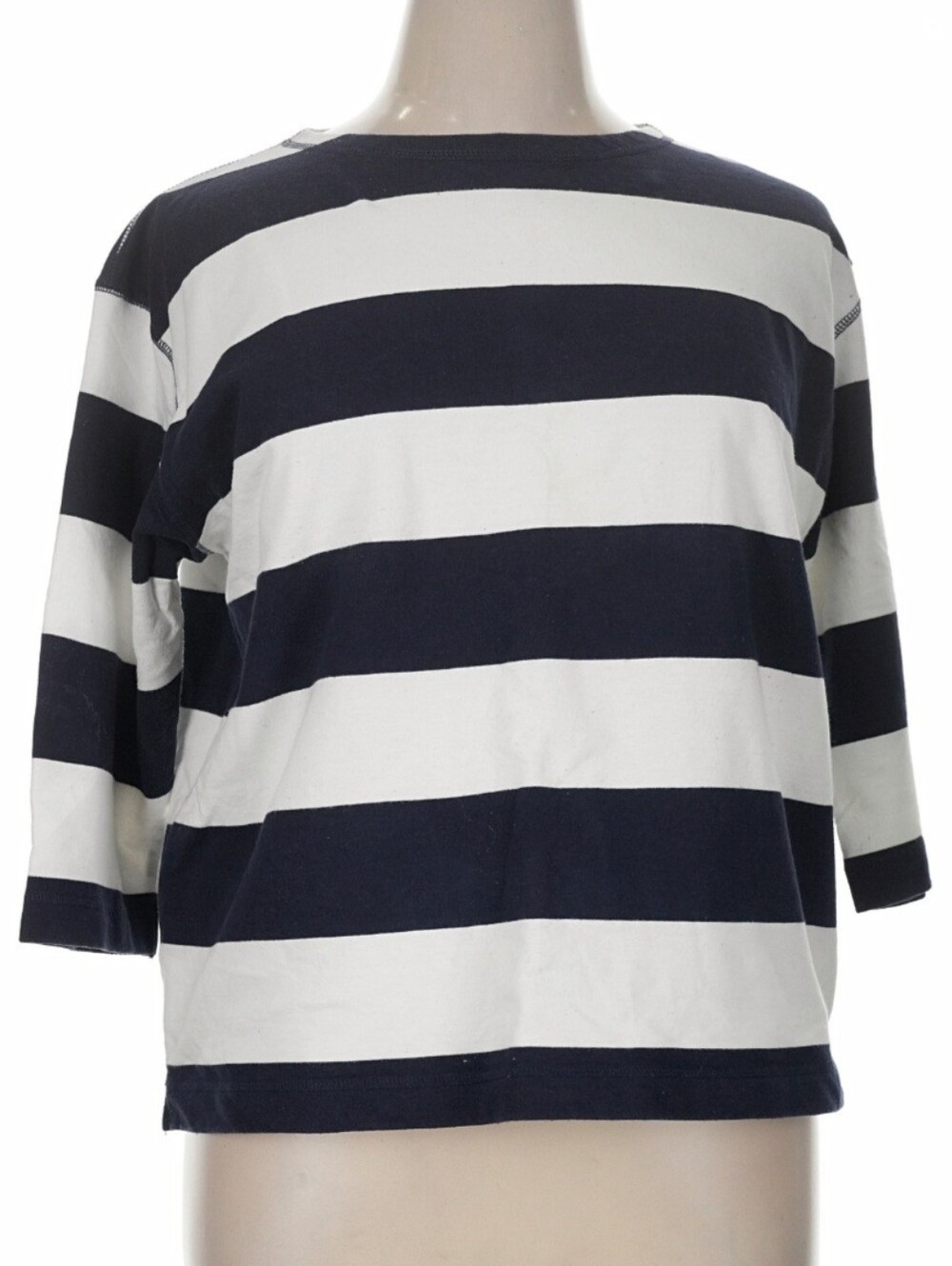 CATALINA Nautical Striped 3/4 Length Sleeve Top